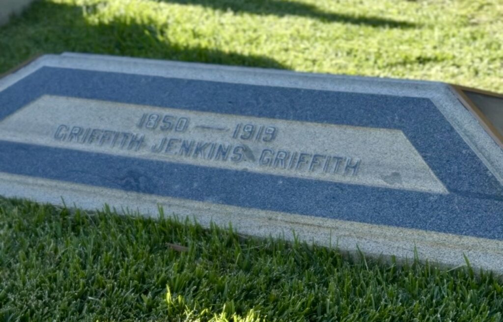 The tomb of Griffith Jenkins Griffith