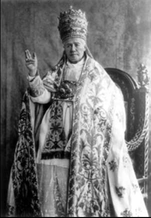 A photo of the Pope